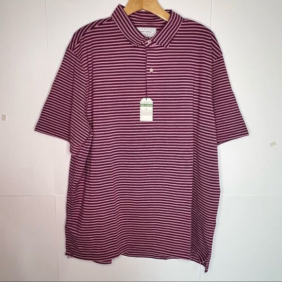 Nwt Jos A. Bank - Polo - Magenta ; XXL Tailored Fit. Cotton - Picture 1 of 13